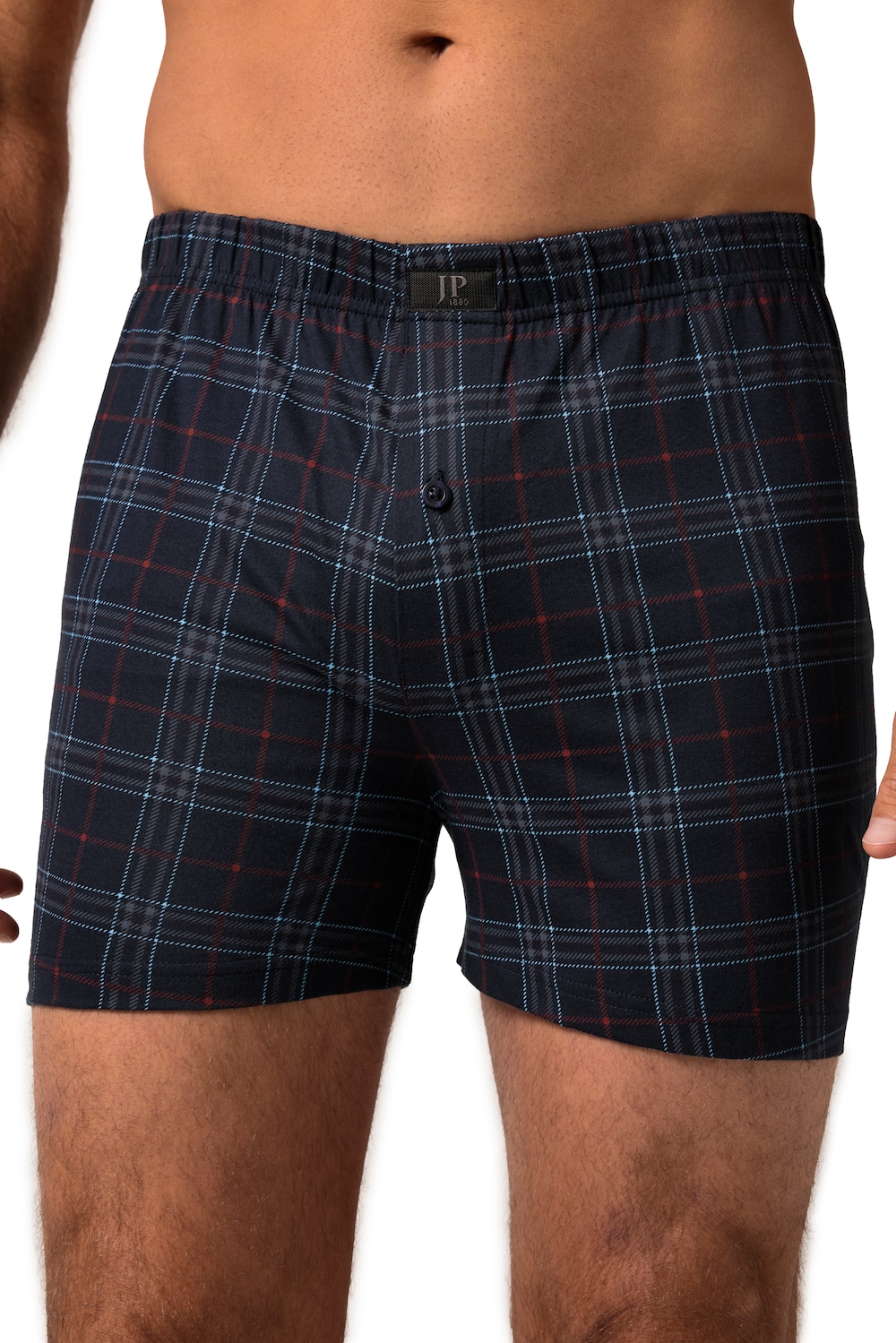 Stora storlekar Boxershorts OEKO-TEX, Her, blå, storlek: 4XL, Bomull, JP1880