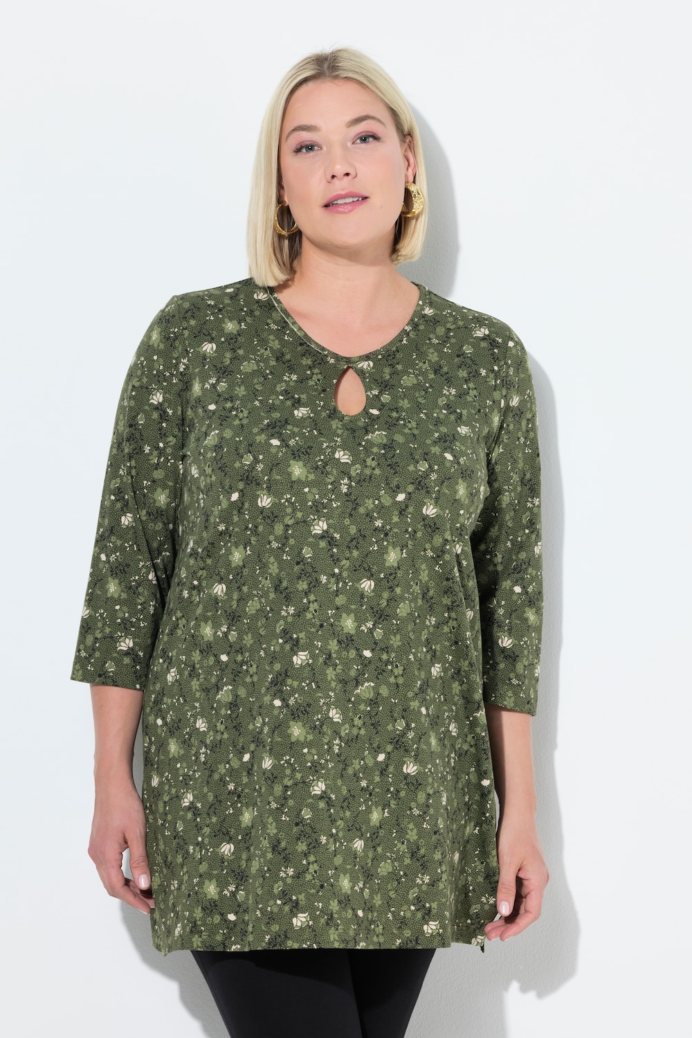 Große Größen Longshirt, Damen, braun, Größe: 58/60, Baumwolle, Ulla Popken