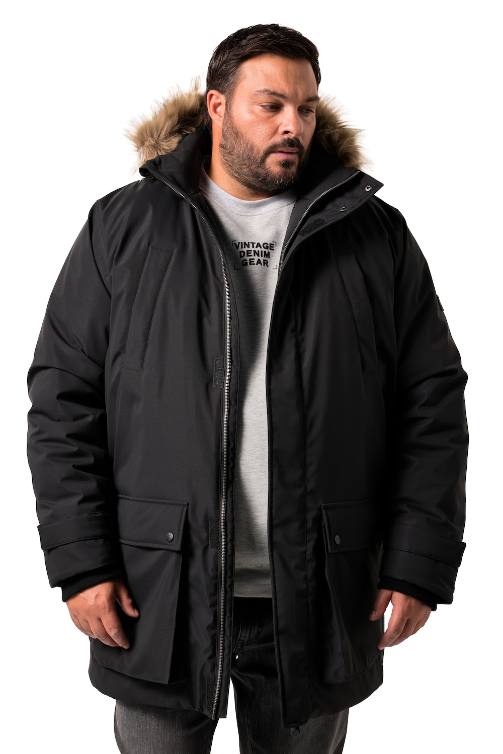 Winter Jacke Herren 6xl » Große Größen Ulla Popken - Main Image