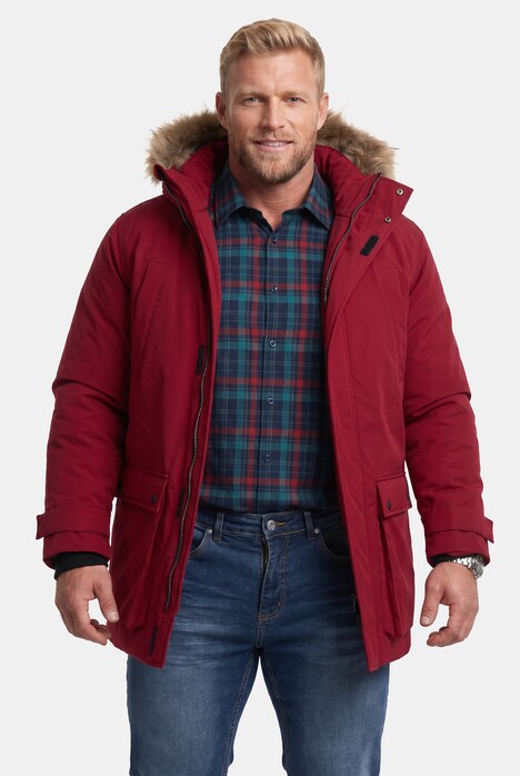 Funktions-Parka, Kapuze mit Webpelz, bis 8 XL