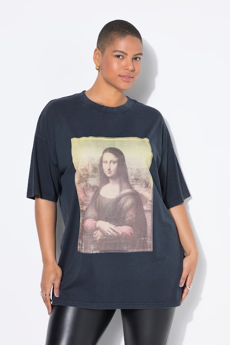 T-shirt, oversized, Mona Lisa