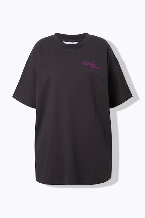 T-shirt, oversized, tekstprint