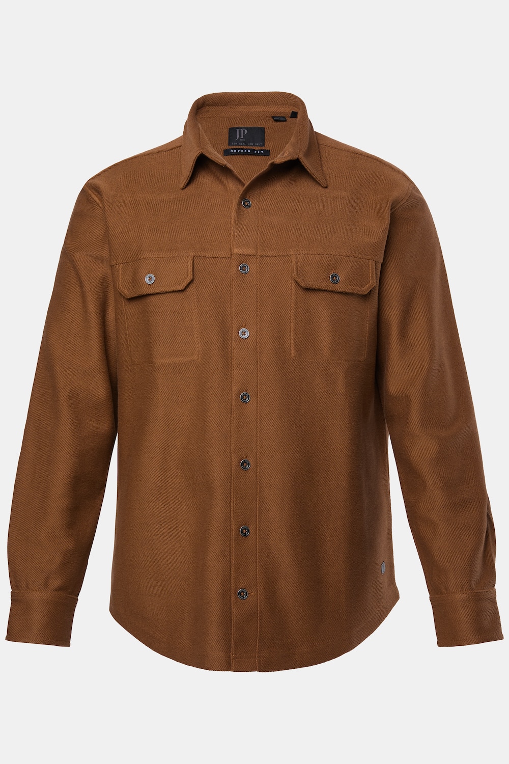 JP1880 Sweathemd, Langarm, Kentkragen, Modern Fit, bis 8 XL