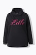 Genser/sweatshirt, klassisk passform, HELLO, ståkrage