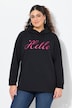 Genser/sweatshirt, klassisk passform, HELLO, ståkrage