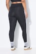 Sportlegging, elastische tailleband, zijstrepen