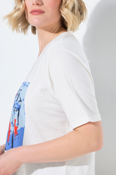 T-Shirt, Model, Classic, Rundhals, Halbarm
