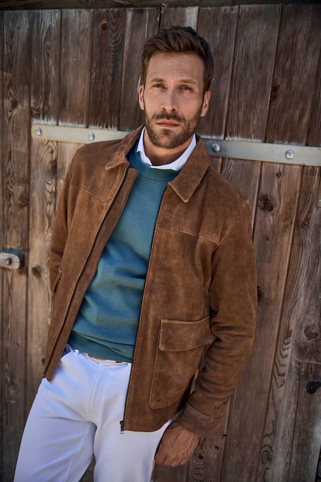 Pull JP 1880 col rond, maille CashmereTouch très douce - jusqu'au 7 XL