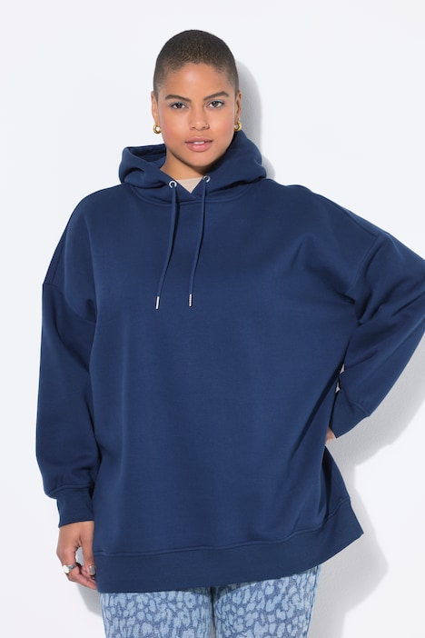 Hoodie, Oversize Shape, Kapuze, Rücken-Stick