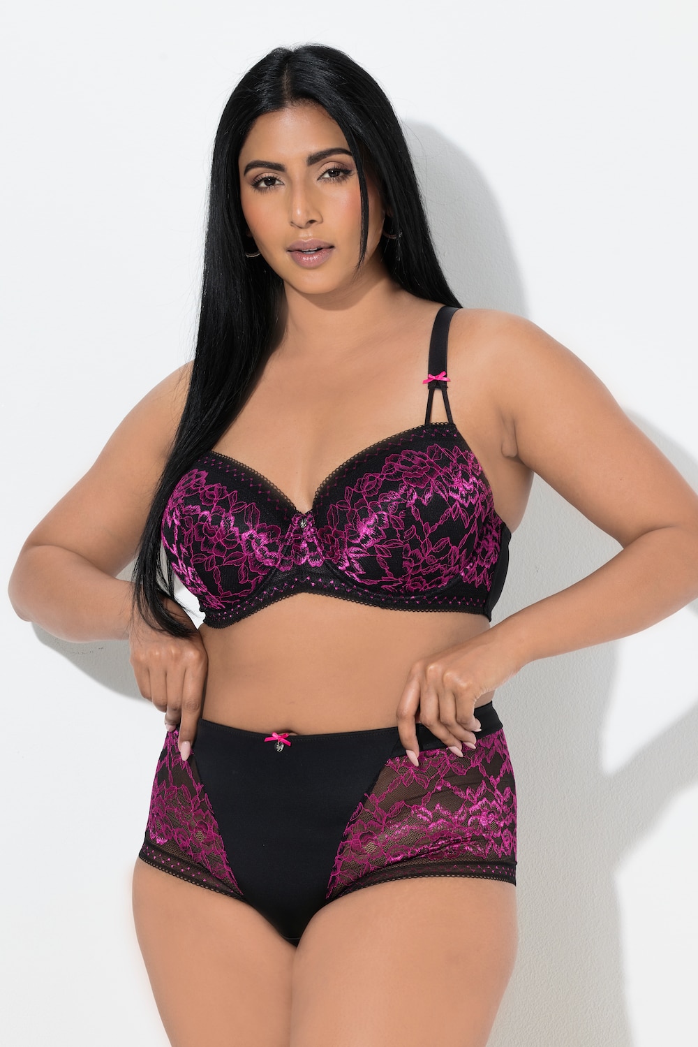 Große Größen TruYou Hipster, Damen, rosa, Größe: 58/60, Baumwolle/Synthetische Fasern/Polyester, Ulla Popken