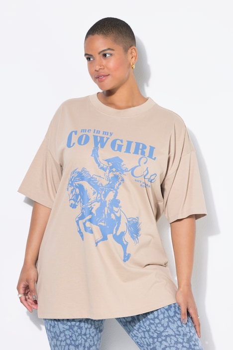 T-shirt, oversized, frontprint