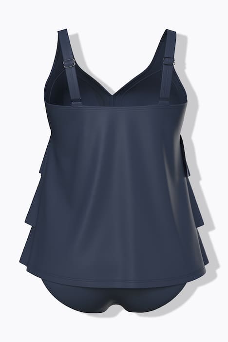 Tankini, volants, zachte cups, gerecycled