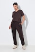 Joggingbroek, paspel opzij, elastische tailleband, elastische zoom