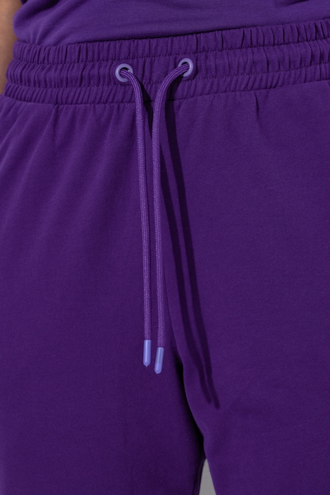 Joggingbroek, paspel opzij, elastische tailleband, elastische zoom