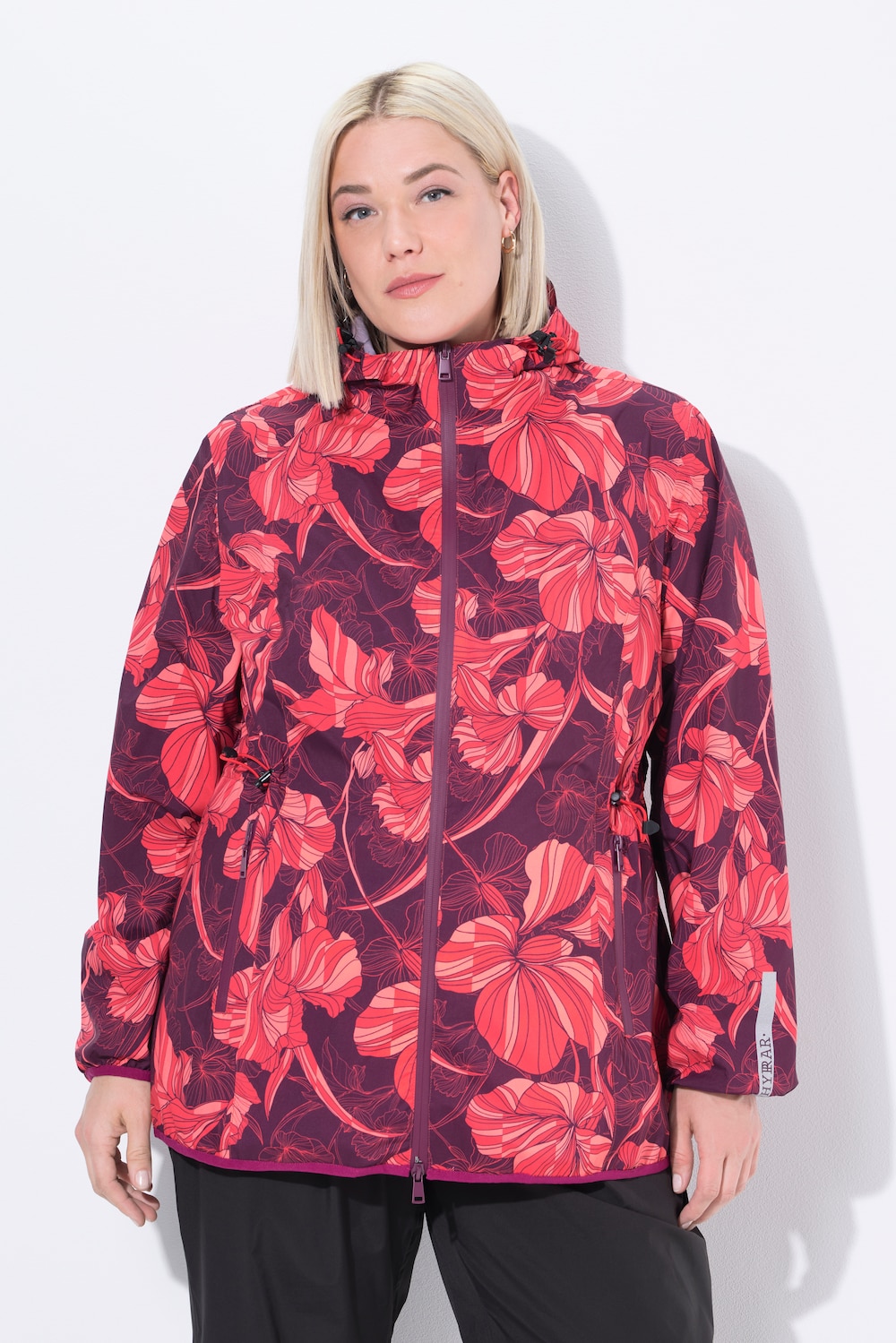 Große Größen Regenjacke, Damen, lila, Größe: 46/48, Polyester, Ulla Popken