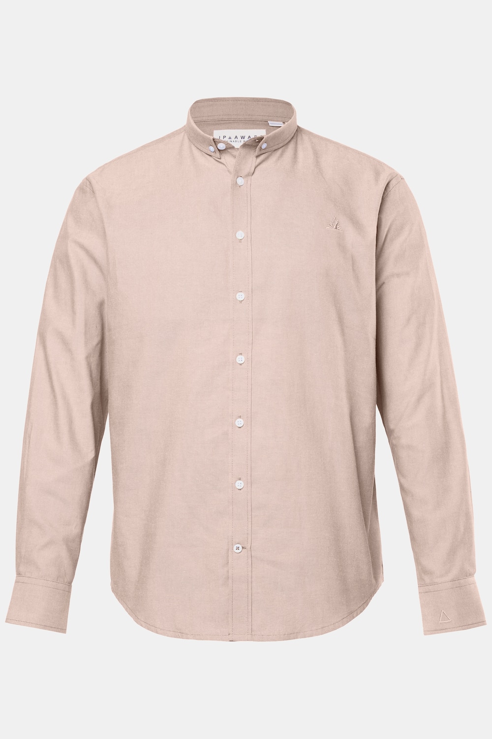 JP AWARE Oxford-Hemd, Nachhaltigkeit, Langarm, GOTS-zertifizierte Biobaumwolle, bis 8 XL
