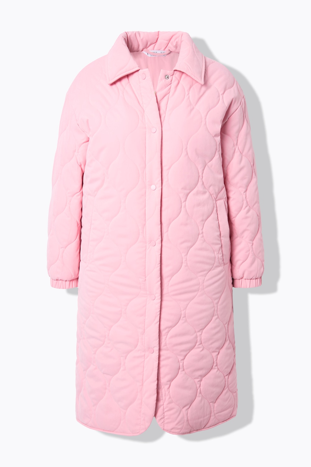 Stora storlekar Quiltad kappa, Dam, rosa, storlek: 46/48, Polyester/Bomull, Studio Untold