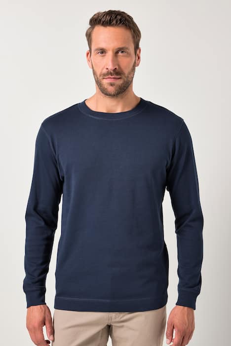 JP AWARE shirt met lange mouwen, biologisch katoen, GOTS-gecertificeerd, tot 8XL