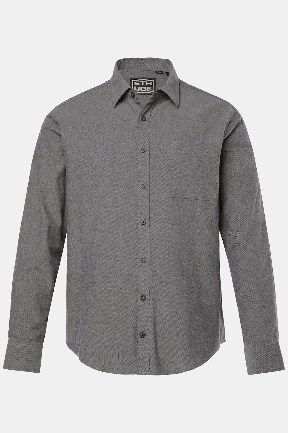 STHUGE Flanellhemd, Langarm, Modern Fit, bis 8 XL