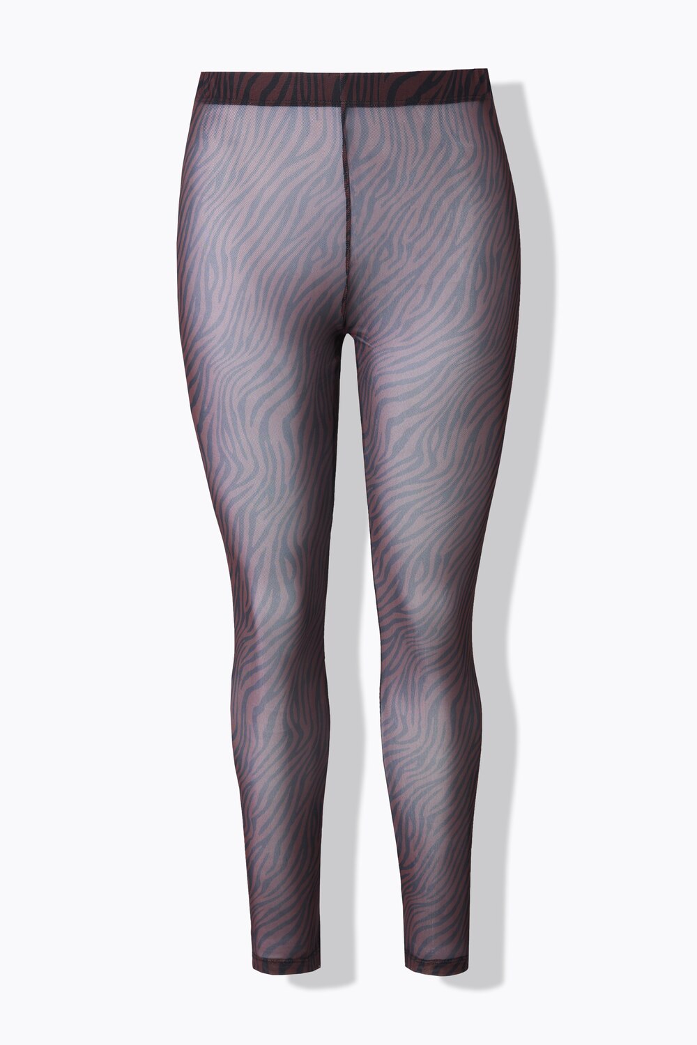 Stora storlekar Strumpleggings, Dam, brun, storlek: 42/44, Polyester, Ulla Popken