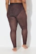 Legging-collant en mesh. Motif animal