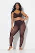 Legging-collant en mesh. Motif animal