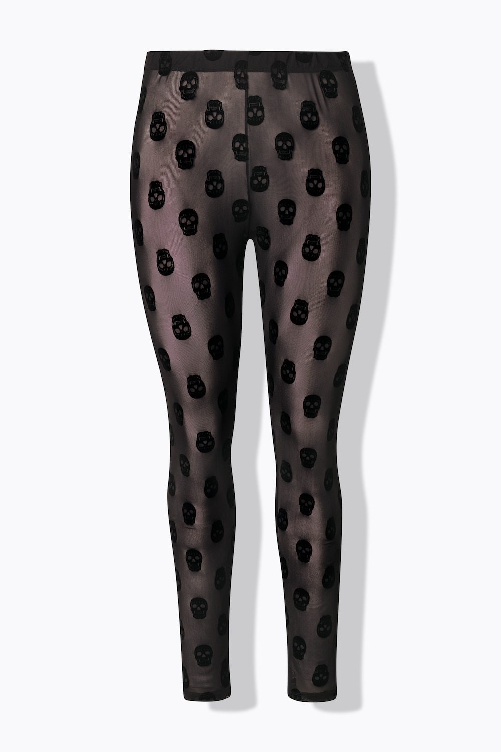 Stora storlekar Strumpleggings, Dam, svart, storlek: 42/44, Polyester, Ulla Popken