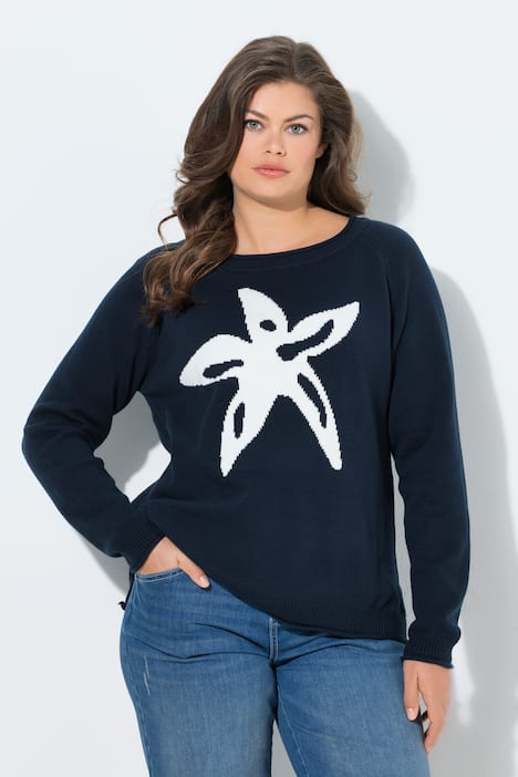 Pullover mit Seestern, Raglan