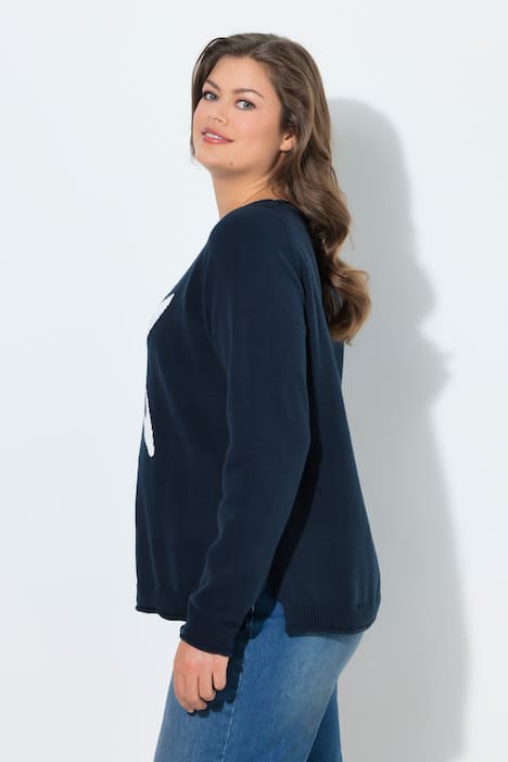 Pullover mit Seestern, Raglan