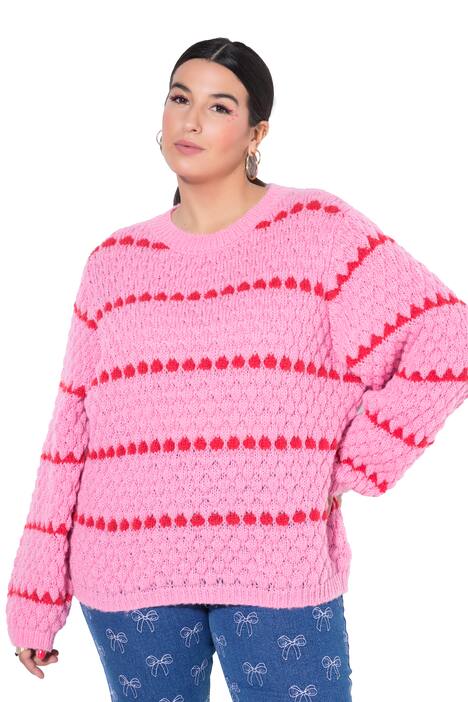 Svetr, Boxy střih, bublinová struktura