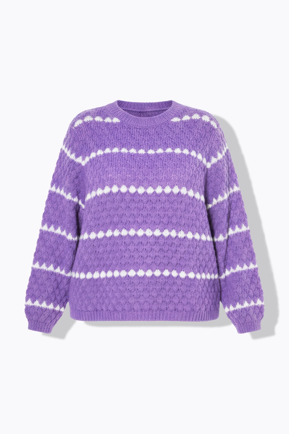Stora storlekar Tröja, Dam, lila, storlek: 46/48, Polyester, Studio Untold