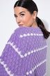Pullover, Boxy Shape, Bubble-Struktur