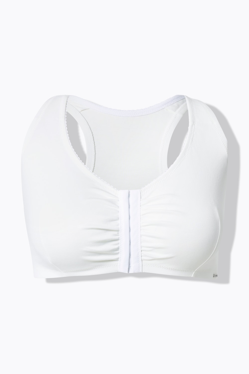 Stora storlekar Bustier, Dam, vit, storlek: 85D, Bomull/Polyester, Ulla Popken