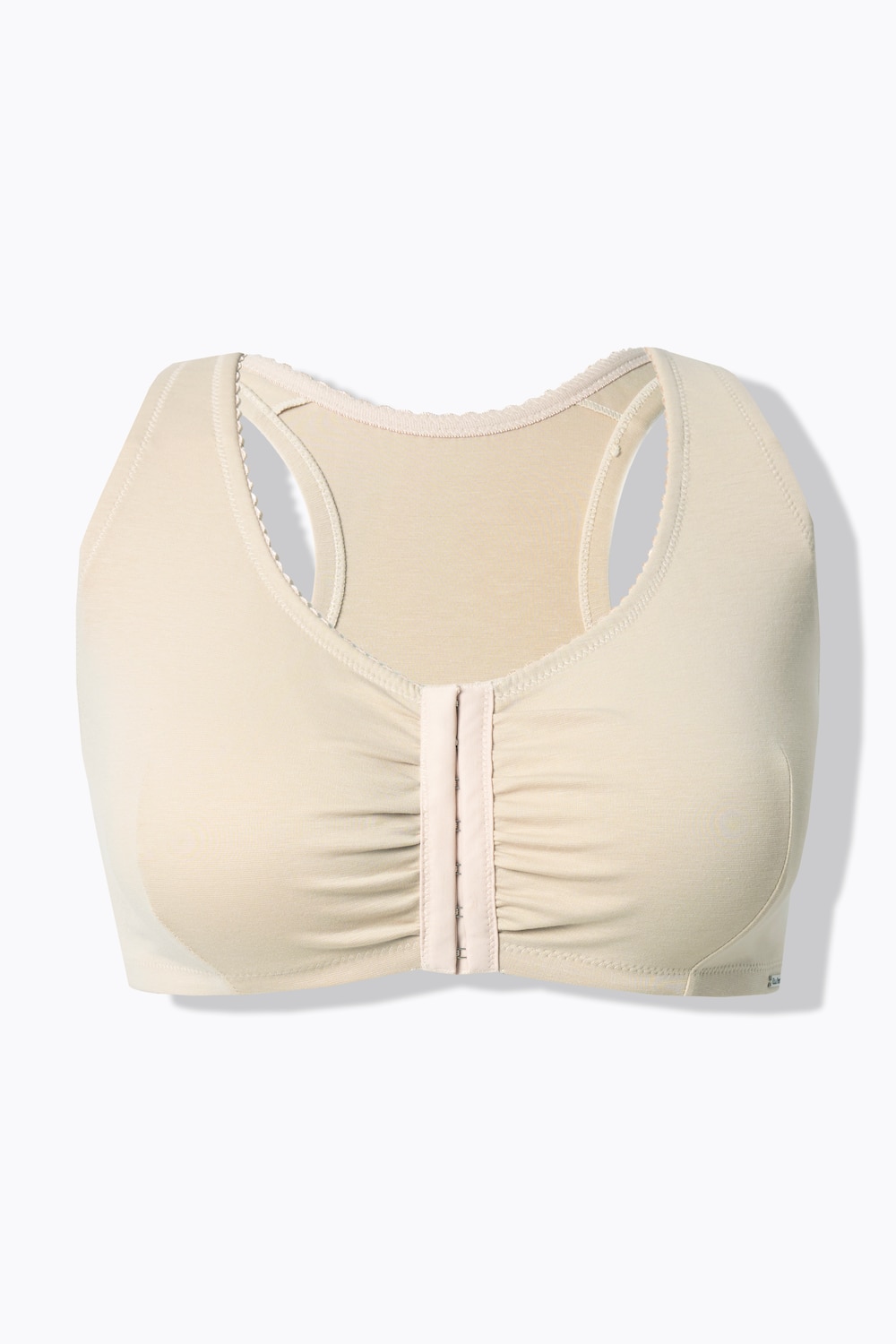 Stora storlekar Bustier, Dam, beige, storlek: 100D, Bomull/Polyester, Ulla Popken