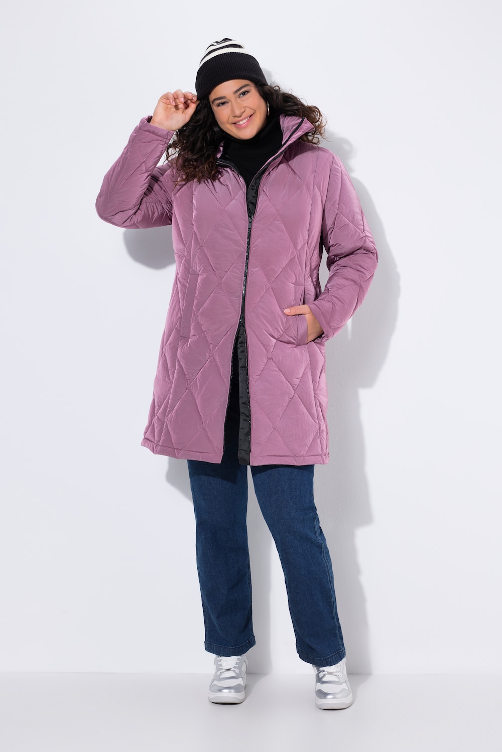 Große Größen HYPRAR, Damen, rot, Größe: 62/64, Polyester/Synthetische Fasern, Ulla Popken