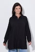 Blouse à rayures, avec ligne A, col de chemise et manches longues
