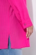 Blouse à rayures, avec ligne A, col de chemise et manches longues