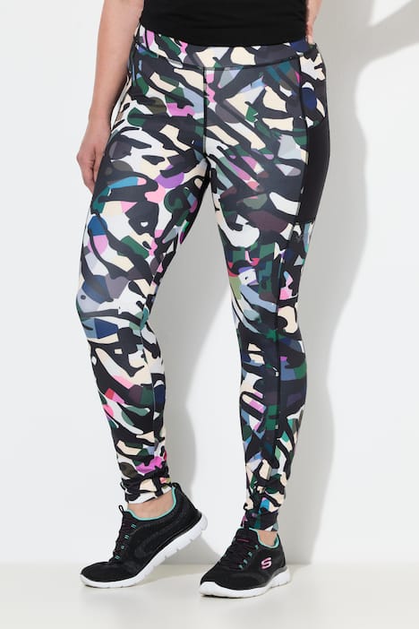 Sport-Leggings, schnelltrocknend, Taschen, recycelt