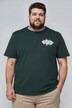 Men+ T-Shirt, Brustprint, bis 8 XL