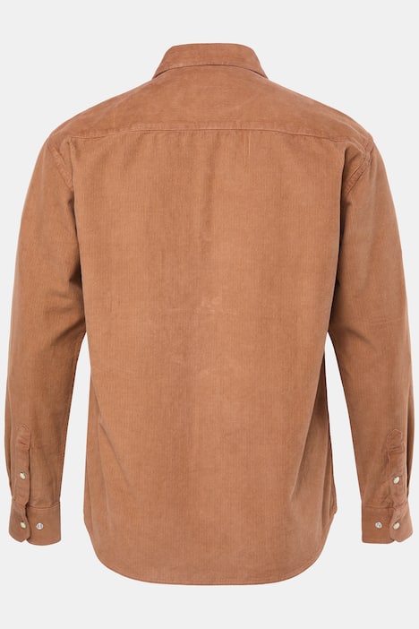 JP1880 Cordhemd, Langarm, Kentkragen, Modern Fit, bis 7 XL