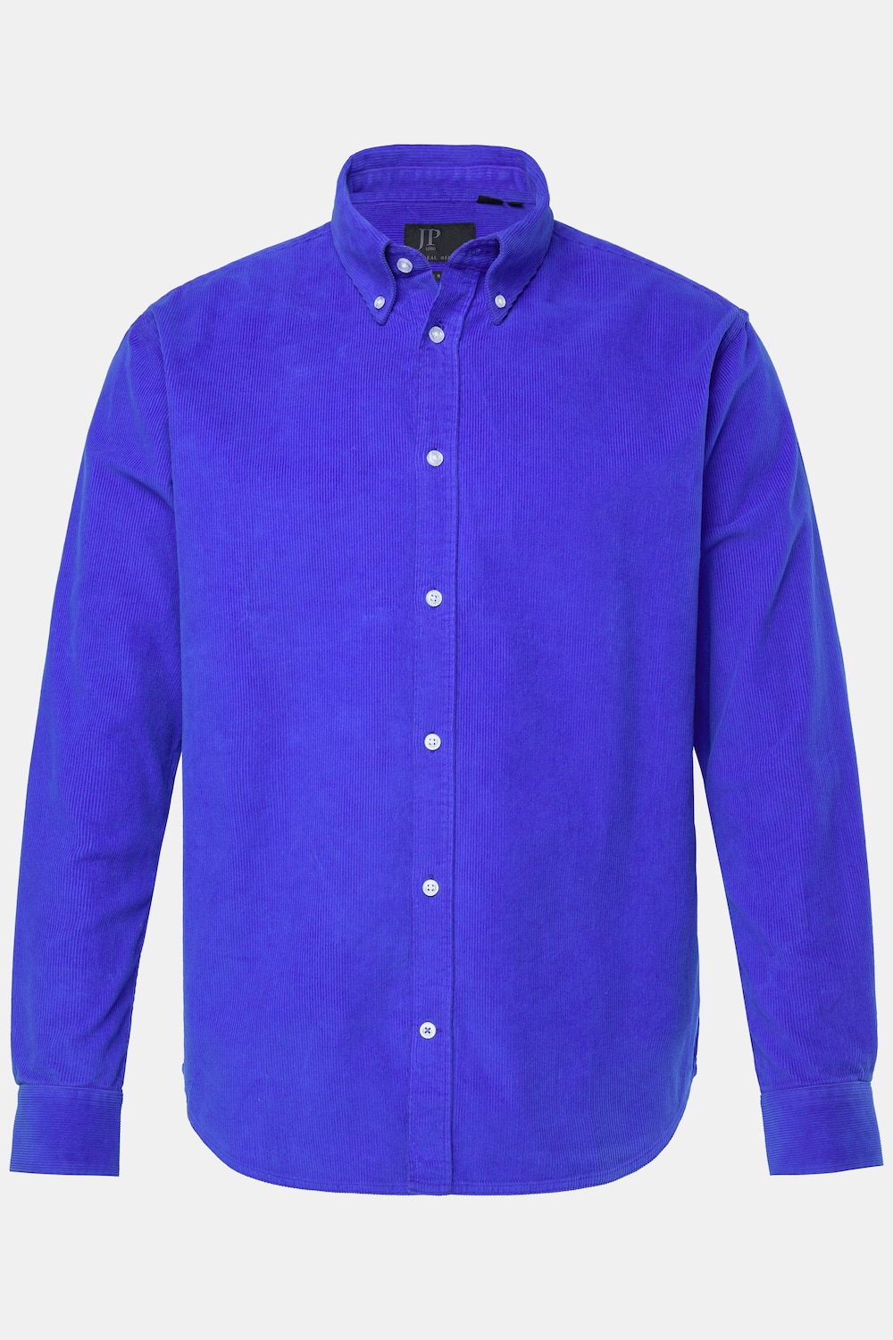 JP1880 Cordhemd, Langarm, Buttondown-Kragen, Modern Fit, bis 7 XL