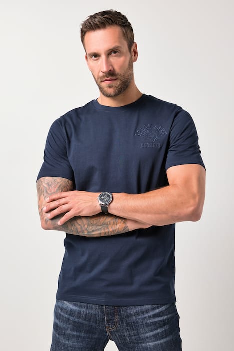 JP1880 T-skjorte, halvermet, broderi på brystet, opptil 8 XL
