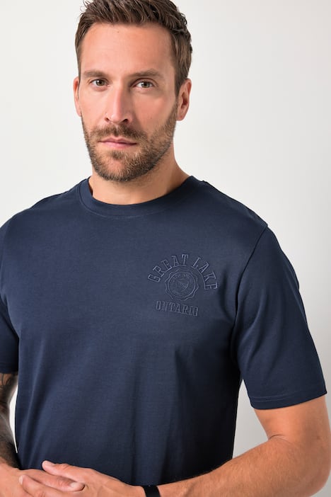 JP1880 T-skjorte, halvermet, broderi på brystet, opptil 8 XL