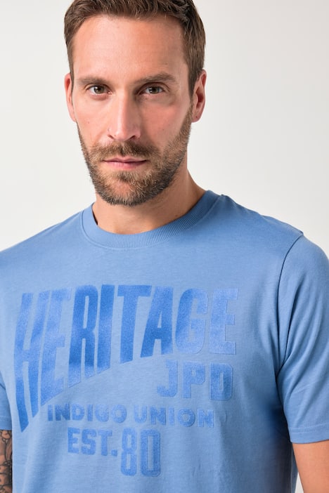 JP1880 T-Shirt, Halbarm, Brust-Print, bis 8 XL