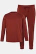 Schlafanzug, Homewear, Zweiteiler, Brusttasche, bis 8 XL