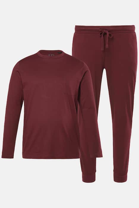 Pyjama JP 1880 2 pièces (T-shirt + pantalon), collection Homewear - jusqu'au 8 XL