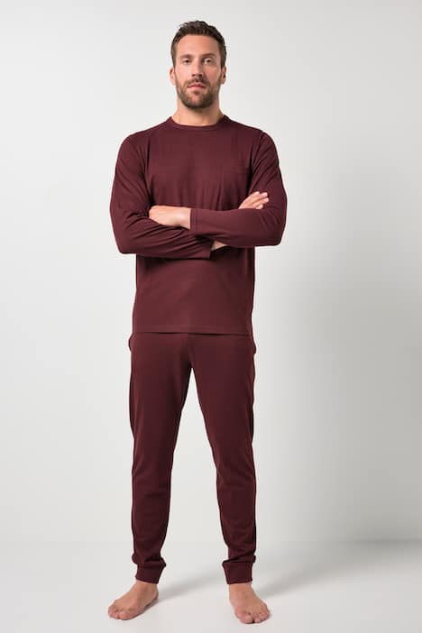 Pyjama JP 1880 2 pièces (T-shirt + pantalon), collection Homewear - jusqu'au 8 XL