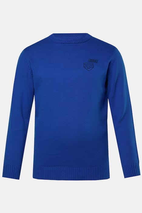 Men+ trui, katoen, borduursel, tot 8XL
