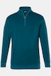 Maglione polo Men+ in cotone con collo con zip, fino alla tg. 8XL