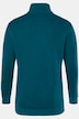 Maglione polo Men+ in cotone con collo con zip, fino alla tg. 8XL